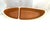 Antique White Mid Century Modern Ceramic White & Rust Taylor Smith Boat Shaped Divided Bowl For Sale - Image 8 of 11