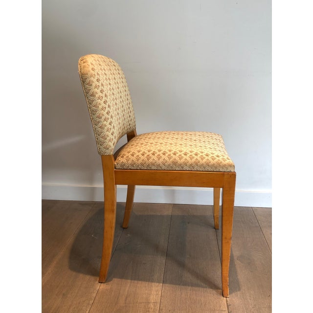 1930s 1930s Pair of Art Deco sycamore chairs For Sale - Image 5 of 12