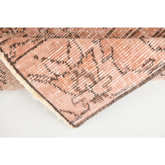 Vintage Handmade Runner Rug For Sale - Image 11 of 12