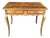 19th Century French Louis XV Walnut Writing Desk With Two Drawers For Sale