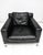 Harry Chairs in Black Leather by Antonio Citterio for B&B Italia, 1990s, Set of 2 For Sale - Image 6 of 14