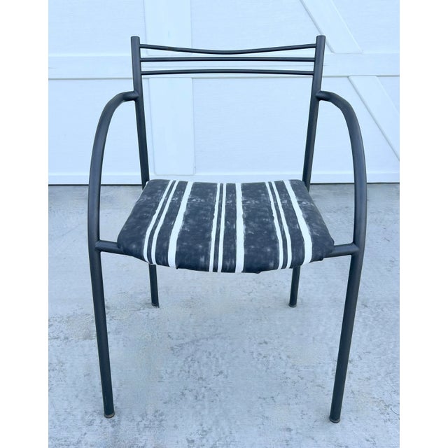 Contemporary Mid Century Shelby Williams Industries Outdoor Bistro Chairs - a Pair For Sale - Image 3 of 10