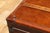 2000 - 2009 Restoration Hardware Vintage Leather Trunk Coffee Table | Campaign Style Storage Chest Cocktail Table For Sale - Image 5 of 18
