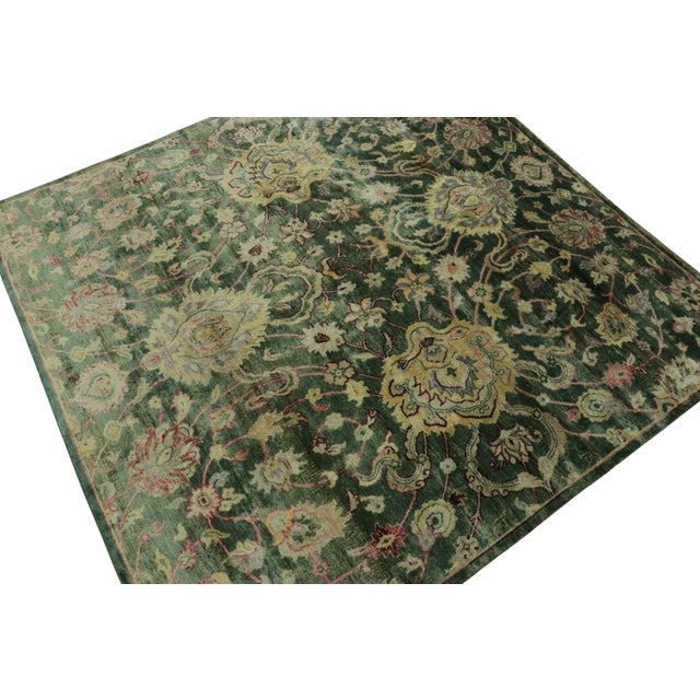 This 6x6 Modern Classic Oushak square rug is a bold new addition to Rug & Kilim’s collection. Hand-knotted in wool and...