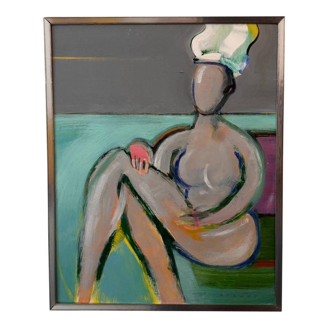 Seated Chef by James Brewer For Sale