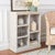 The Low Slung Bookcase Is A Clean Lined Classic. With Fixed Shelves For Books, Magazines, And Collectibles In A Grey Mauve...
