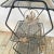 Metal Mid Century Plant Stand Black Tiered Metal Wire Patio Table Telephone Table Smoking Stand For Sale - Image 7 of 8