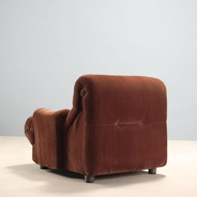 Textile Rezia Lounge Chair by Emilio Guarnacci for 1P, 1970s For Sale - Image 7 of 11