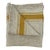 Arles Vintage Linen Kitchen Towel in Mustard For Sale