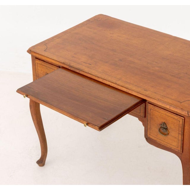 Early 20th Century Louis XV Style Fruitwood Desk For Sale - Image 5 of 10
