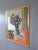 Mid 20th Century Mid-Century Modern 'Purple Blooms' Expressive Swedish Still Life Oil Painting, Framed For Sale - Image 5 of 11