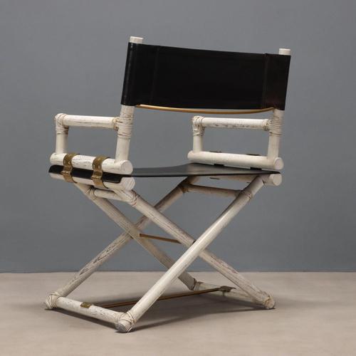 Bleached Wood Console and Chair, 1980s, Set of 2 For Sale - Image 13 of 15