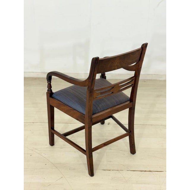 English Dining Chairs in Mahogany, Set of 4 For Sale - Image 6 of 15