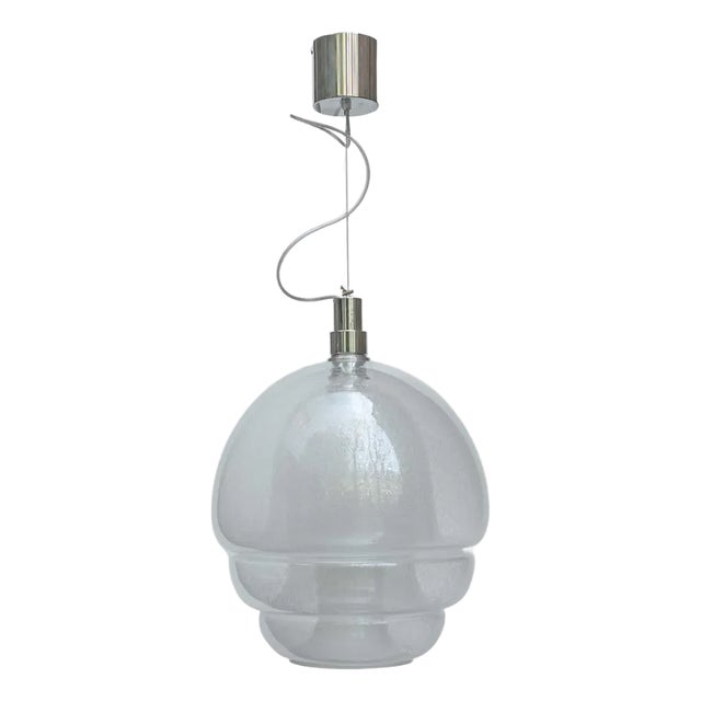 Space Age LS 134 Suspension Lamp from Mazzega, 1960s For Sale