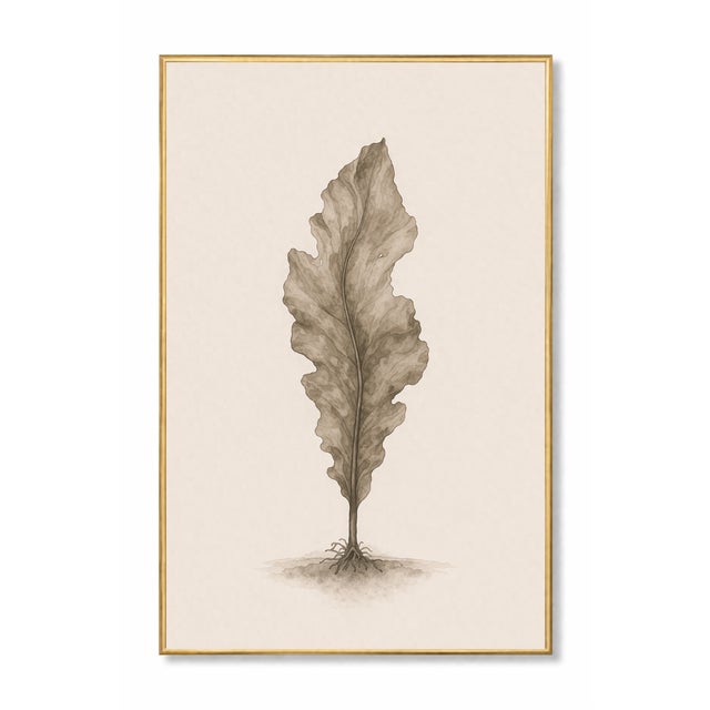 Coastal Botanical Collection, Set of 4, Seaweed & Coral Studies, 24" × 36" Each For Sale In Buffalo - Image 6 of 11