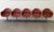 Metal Armchairs and One La Fonda Chair by Charles & Ray Eames for Herman Miller, 1970s, Set of 6 For Sale - Image 7 of 14