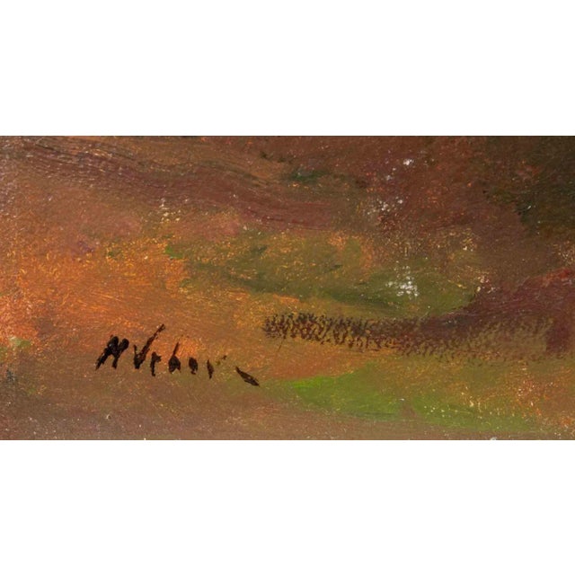 Miloslava Vrbova-Štefková, Landscape, Bohemian Forest, Oil Painting, Mid-20th Century For Sale - Image 3 of 5