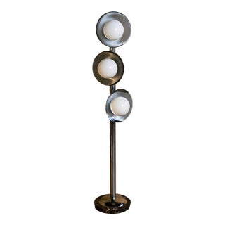 1970s Italian Triple Globe Floor Lamp For Sale