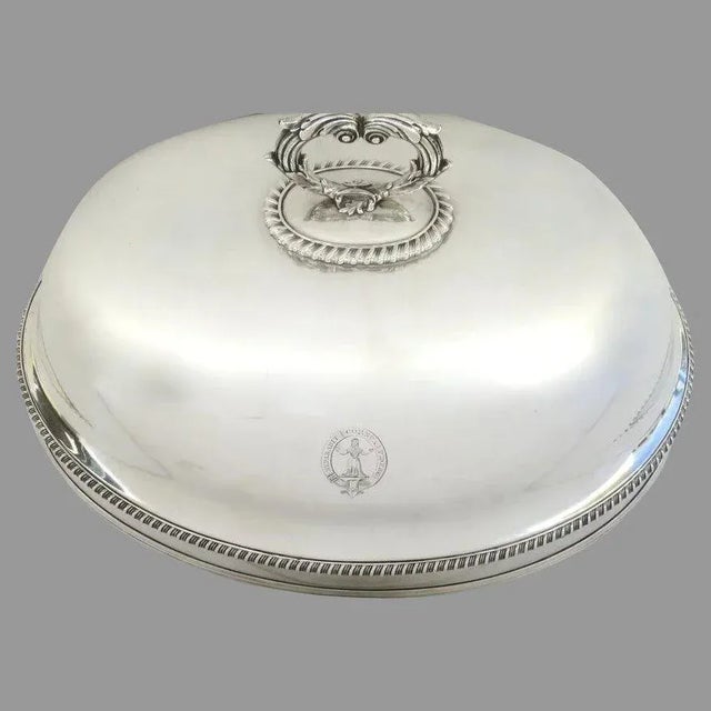 Early 19th Century Matthew Boulton Old Sheffield Plate Meat Dome For Sale - Image 5 of 5