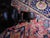 Antique Victorian Carved Walnut Red Velvet Tufted Love Seat For Sale - Image 13 of 14