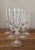 Gorgeous crystal flutes with a vertical cut petal pattern. This set of 8 stems was found at an estate sale outside of...
