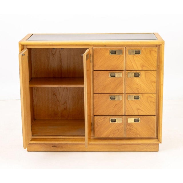 Stanley Furniture Modern Mahogany Bar Cabinet For Sale In New York - Image 6 of 10
