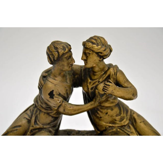 Wood Classical Carved Wood Sculpture, 1890s For Sale - Image 7 of 13