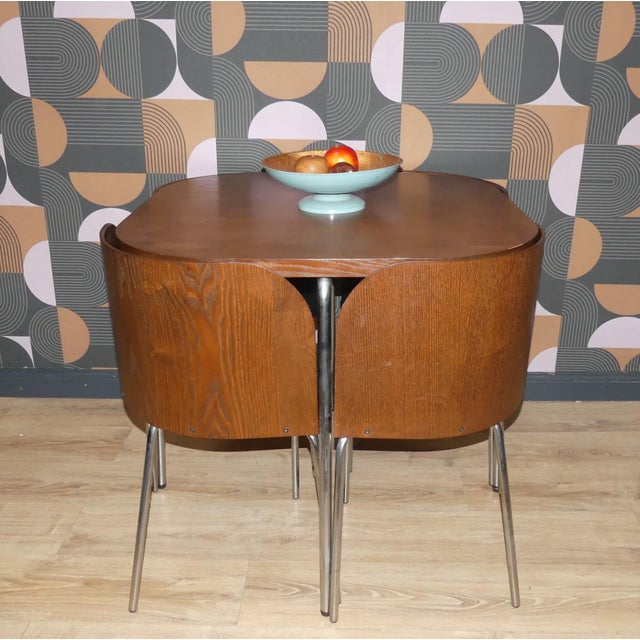 Modern Vintage Fusion Dining Set by Sandra Kragnert for Ikea, 1999, Set of 5 For Sale - Image 3 of 14