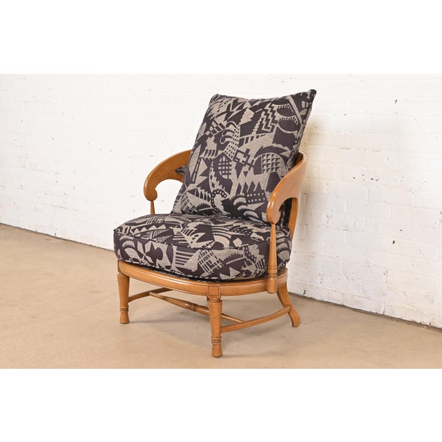 Wood Tomlinson Mid-Century Modern Sculpted Walnut Club Chair or Lounge Chair, 1960s For Sale - Image 7 of 12