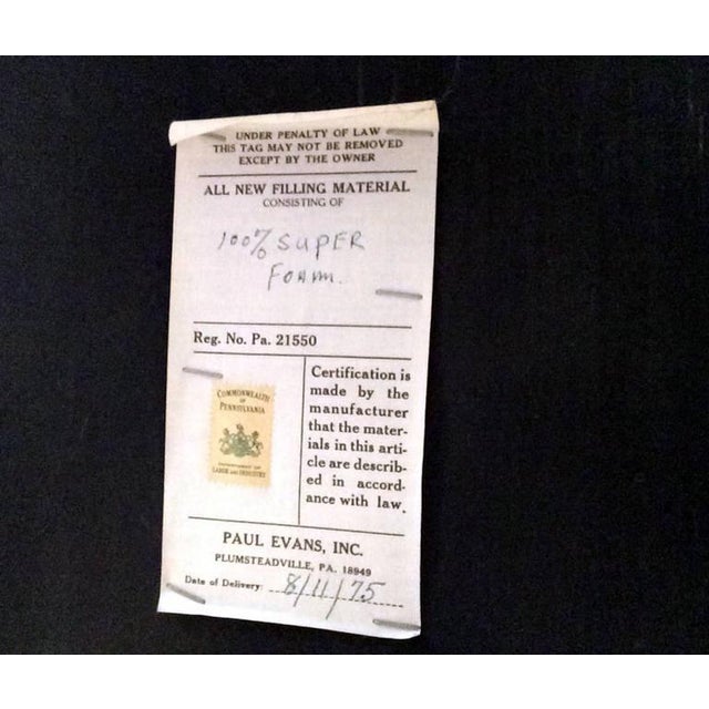 Set of Six Brass Cityscape Chairs Paul Evans for Directional For Sale - Image 10 of 10