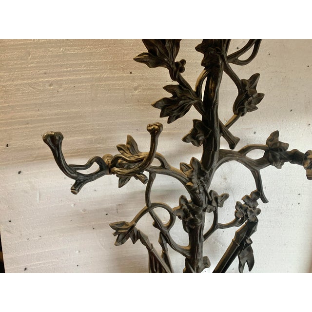Entrance Hall Coat Rack in Cast Iron from Maison Corneau Alfred For Sale - Image 7 of 16