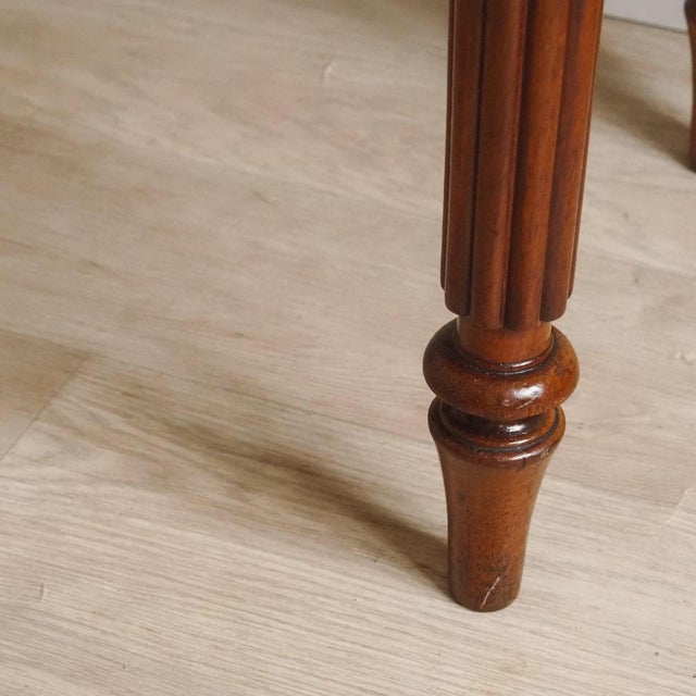 Antique French Mahogany Folding Game Table For Sale - Image 12 of 17