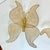 1980s Vintage Boho Chic Coastal Figurative Wicker Butterflies Sculptural Wall Objects - Set of 2 For Sale - Image 9 of 13