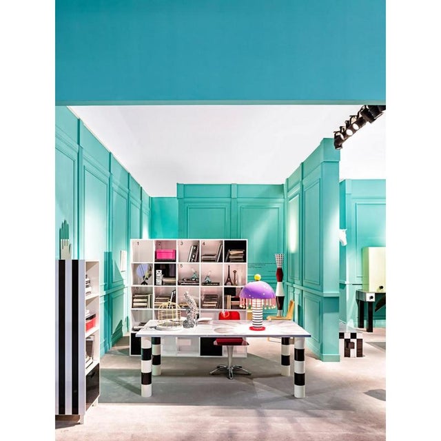 Contemporary Venezia Rectangular Dining Table in Powder-Coated Aluminum by Altreforme For Sale - Image 3 of 7
