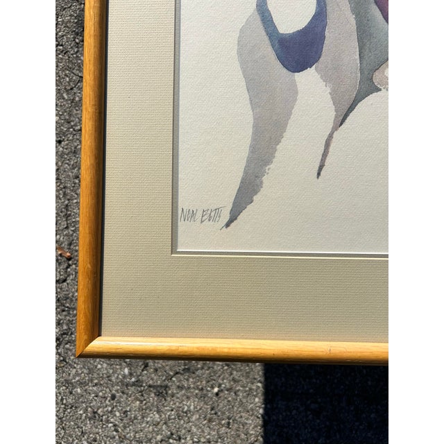 Contemporary Noal Betts “Caballeros” 1983 Framed Signed & Numbered Print For Sale - Image 3 of 5