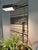 Vintage Adjustable Brass Pharmacy Floor Lamp With Patinated Finish For Sale - Image 4 of 12