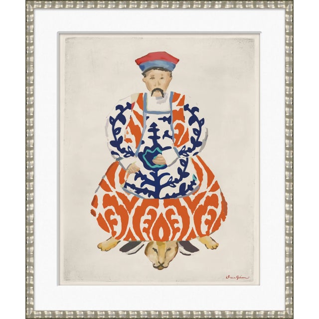 Silk Scroll, Man By Dana Gibson, Framed Art Print For Sale