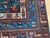 Vintage Teal Wool Kazak-Style Tribal Rug 9 X 13 For Sale - Image 10 of 17