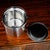 Stelton Mid 20th Century Danish Modern Ice Bucket Stelton Stainless Steel Lidded Handle For Sale - Image 4 of 11