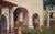Mission San Juan Bautista, 1971 - Original Oil Painting Oil painting of Mission San Juan Bautista by Gorman Woody...