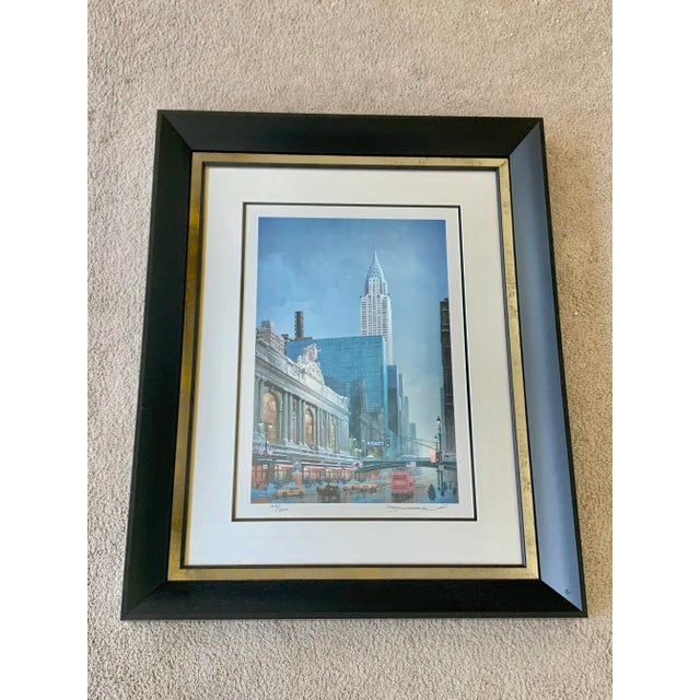 “Chrysler Building” Signed and Numbered Seriolithograph Print by Alex Chen For Sale - Image 10 of 10