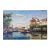 Mid-20th Century Signed C. Marriotti - Venetian Canal Scene With Gondola, Oil on Canvas For Sale