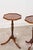 English Pair of Scalloped Octagonal Mahogany Wine Tables (C. 1900) For Sale - Image 3 of 10