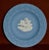 Wedgwood 2 Vintage Wedgwood Jasperware Blue W/White Neo-Classic Figural Plates For Sale - Image 4 of 13