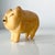 1940s 1940s Folk Art Modern Vintage Pig Castile Soap Sculpture Carving For Sale - Image 5 of 11