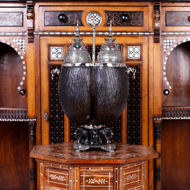 Coco De Mer Tea Caddy For Sale - Image 9 of 10