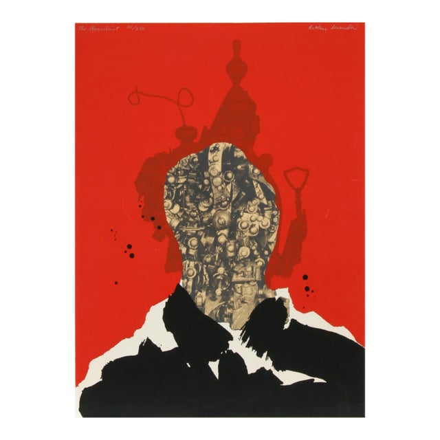 Arthur Secunda, the Anarchist, Silkscreen For Sale