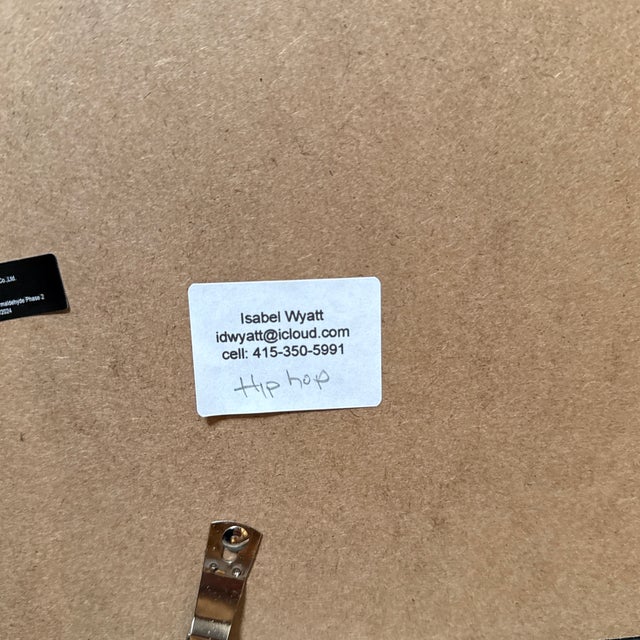 Isabel Wyatt "Hip Hop" Original Painting, Signed For Sale - Image 4 of 11