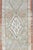 Taupe Kurdish Antique Runner With Tribal Design in Light Green, Taupe & Orange-Red 3'6 X 10'9 For Sale - Image 8 of 13
