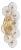 Julie Neill for Visual Comfort Signature Gianna 21" Layered Sconce in Gild with Gold Fleck Glass For Sale